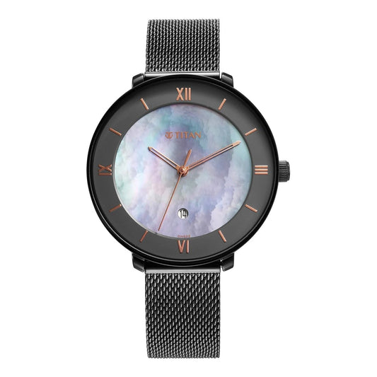 Titan Workwear Mother Of Pearl Dial Women Watch 2651QM04