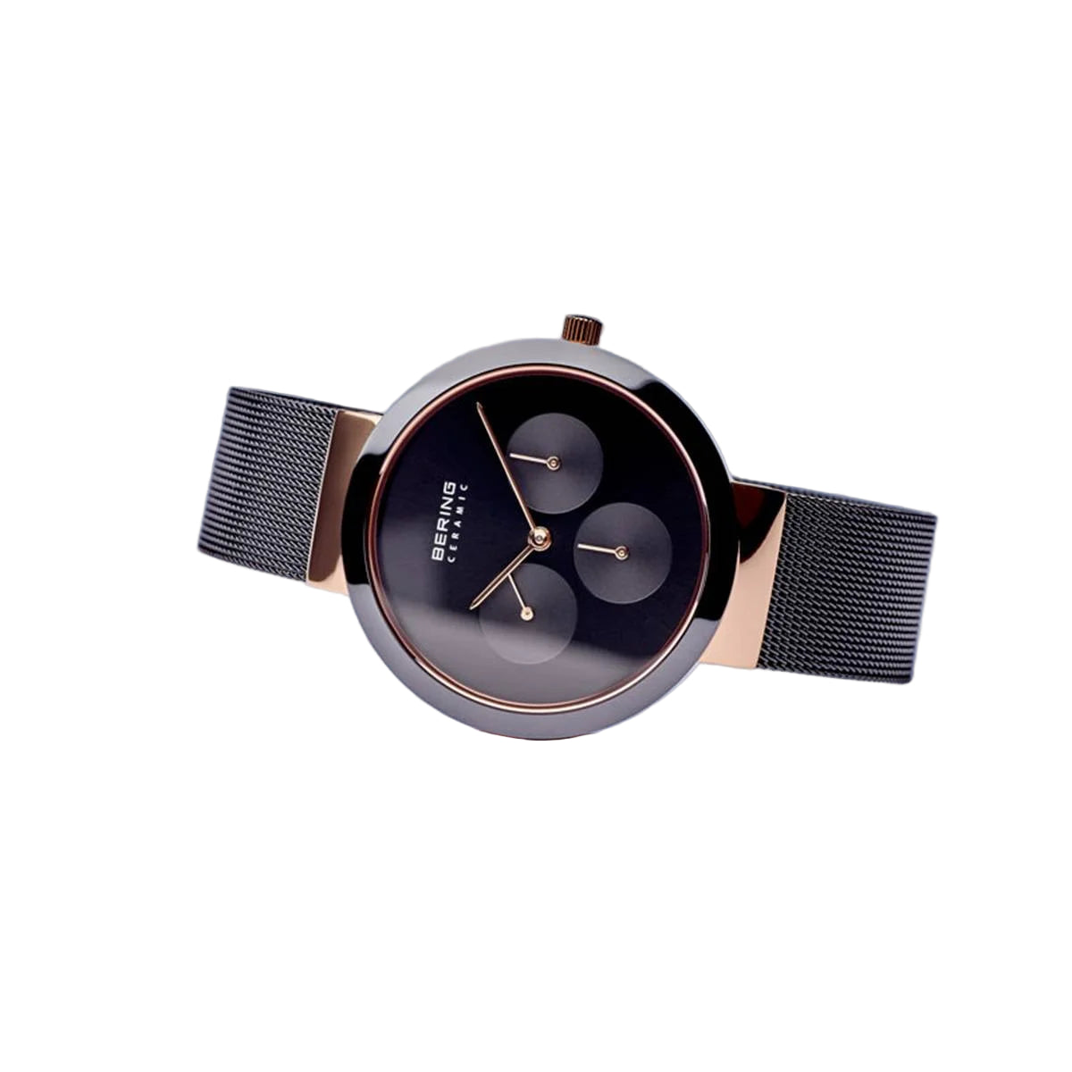 Bering Ceramic Black Dial Analog Watch For Women 35036-262
