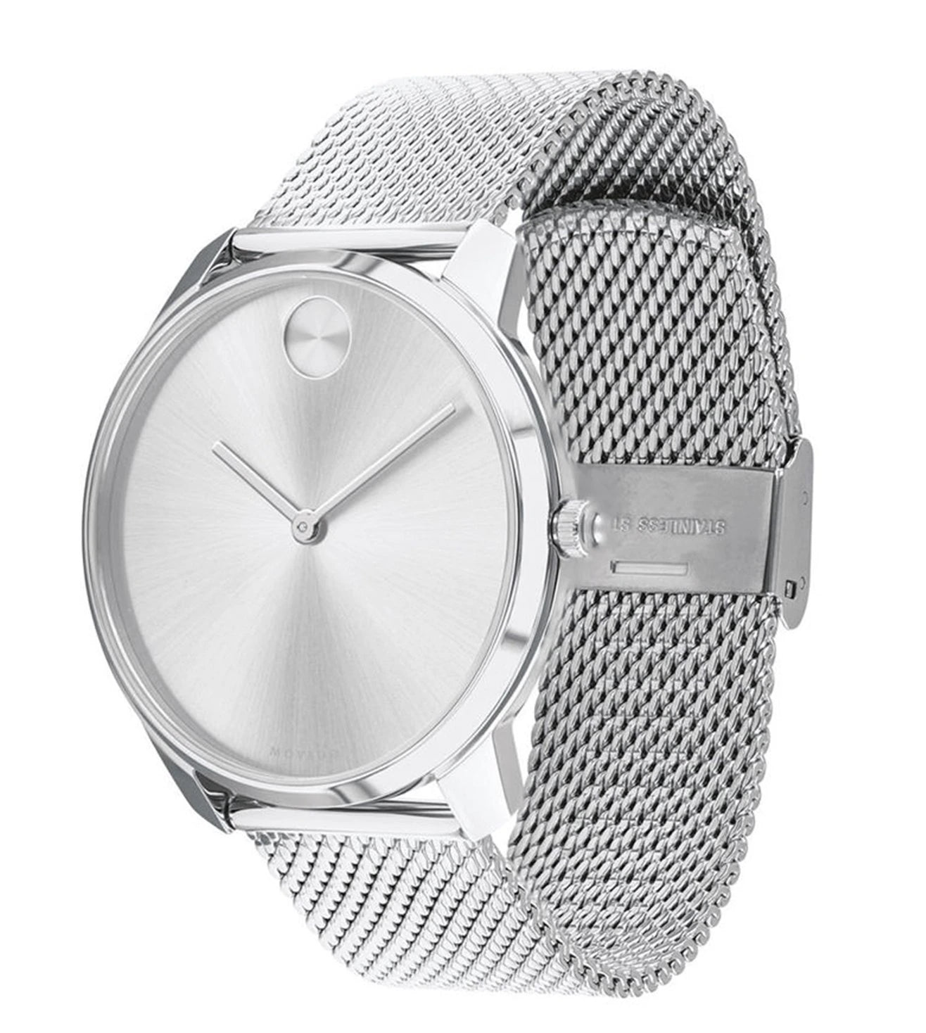 3600589 | MOVADO Bold Silver Dial Watch for Men