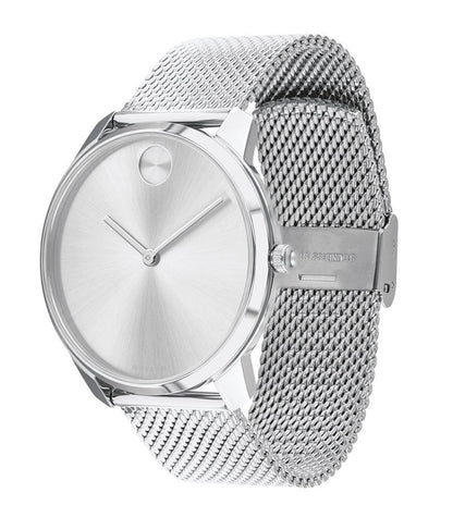 3600589 | MOVADO Bold Silver Dial Watch for Men