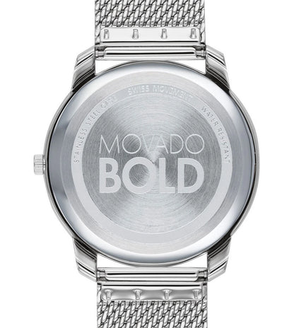 3600589 | MOVADO Bold Silver Dial Watch for Men