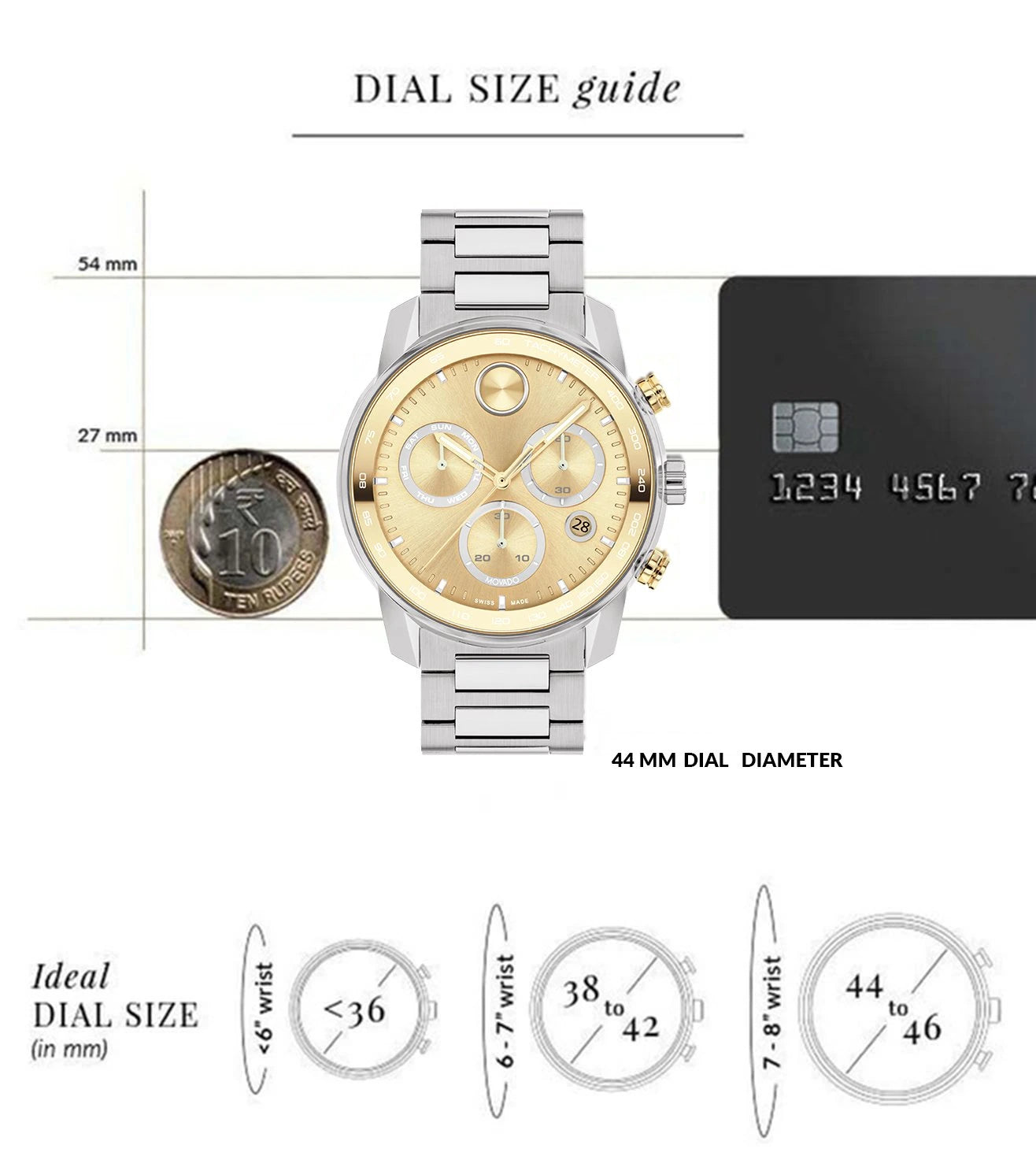 3600907 | MOVADO Bold Verso Swiss Chronograph Watch for Men