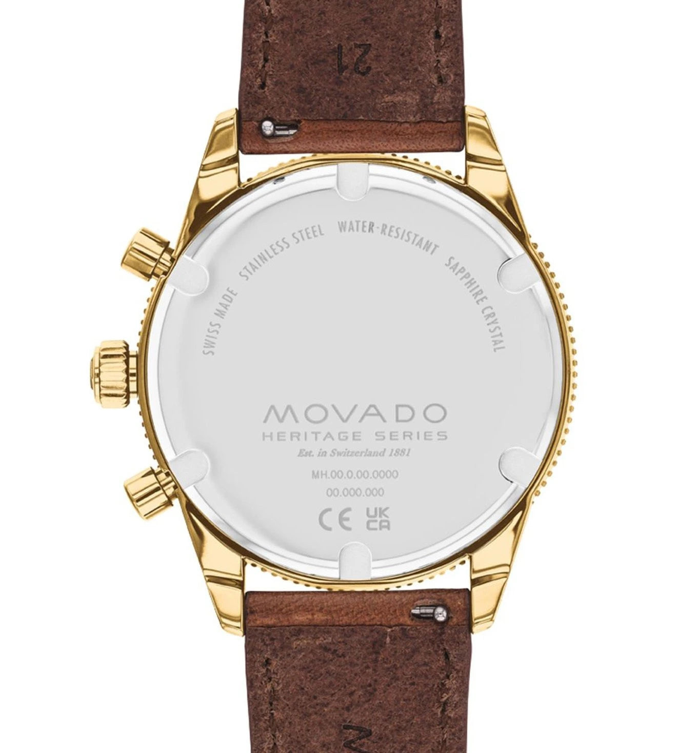 3650122 | MOVADO Heritage Chronograph Watch for Men
