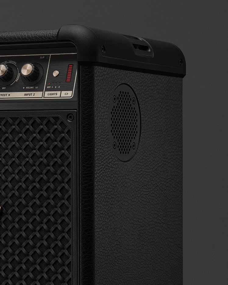 Marshall BROMLEY 450 Party speaker with 40+ hours of portable playtime Black and Brass
