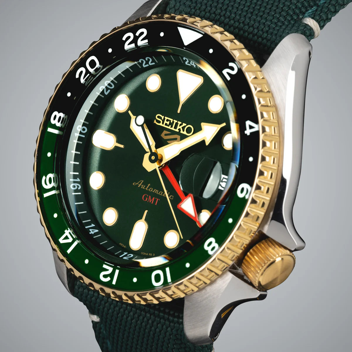 Seiko 5 Sports Forest Green Sunrise India Limited Edition Watch - SSK050K1