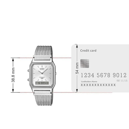 Casio VINTAGE AQ-230EM-7ADF Digital Analog Watch - D418
