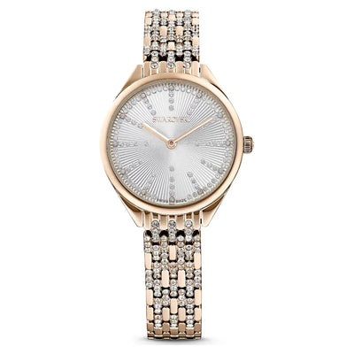 Swarovski Attract Quartz Gold Dial Analog Women's Watch 5610484