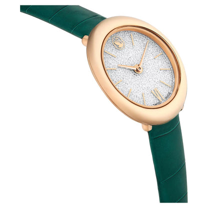 Swarovski Imber Oval Green Dial Analog Watch For Women 5717536