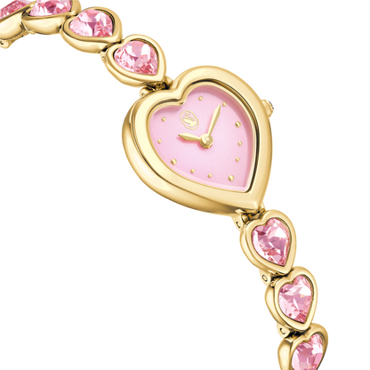 Swarovski Idyllia Heart Pink Dial Analog Watch For Women 5741519
