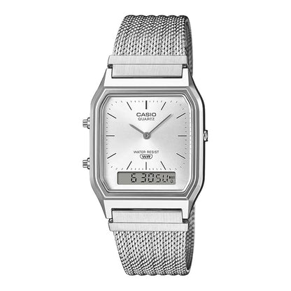 Casio VINTAGE AQ-230EM-7ADF Digital Analog Watch - D418