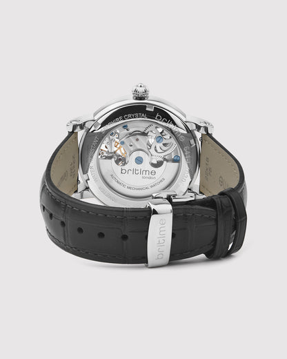Britime Crist Automatic Silver Dial Multifunction Men Watch 641-L10306