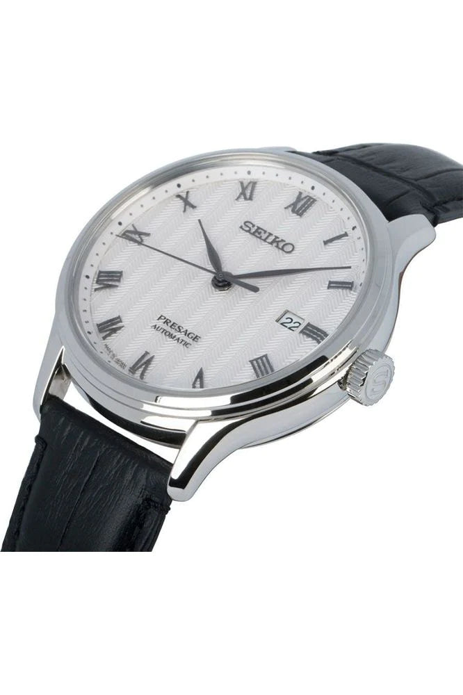 SRPC83J1 | SEIKO PRESAGE CLASSIC ROMAN SAPPHIRE DRESS WATCH