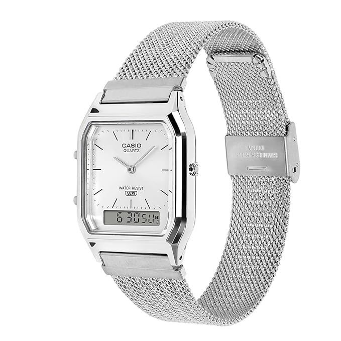 Casio VINTAGE AQ-230EM-7ADF Digital Analog Watch - D418