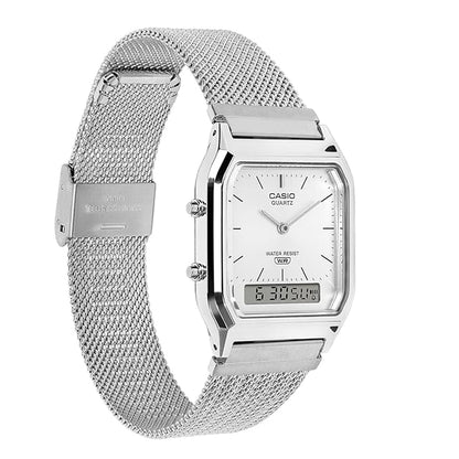 Casio VINTAGE AQ-230EM-7ADF Digital Analog Watch - D418