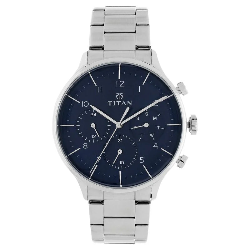 NR90102SM01 | TITAN Classique Chronograph Watch for Men