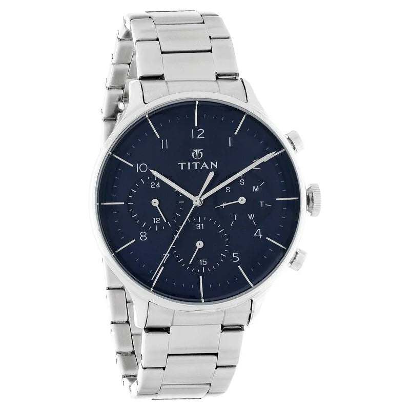 NR90102SM01 | TITAN Classique Chronograph Watch for Men