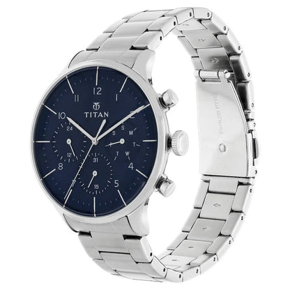 NR90102SM01 | TITAN Classique Chronograph Watch for Men