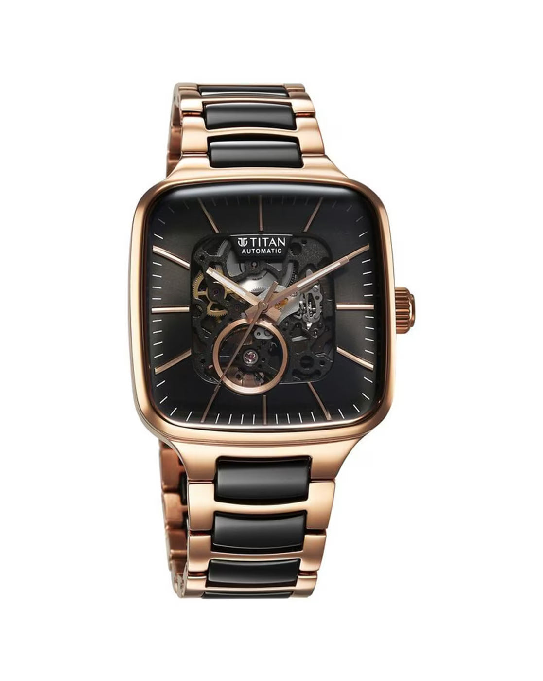 Titan Ceramic Fusion 90175KD03 – Skeleton Automatic Watch – Sai