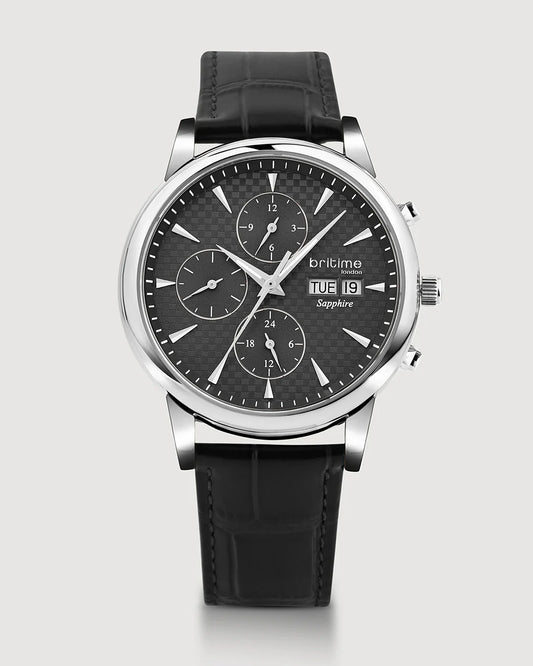Britime Magna Men Automatic Black Dial Analog Watch 928-L10406