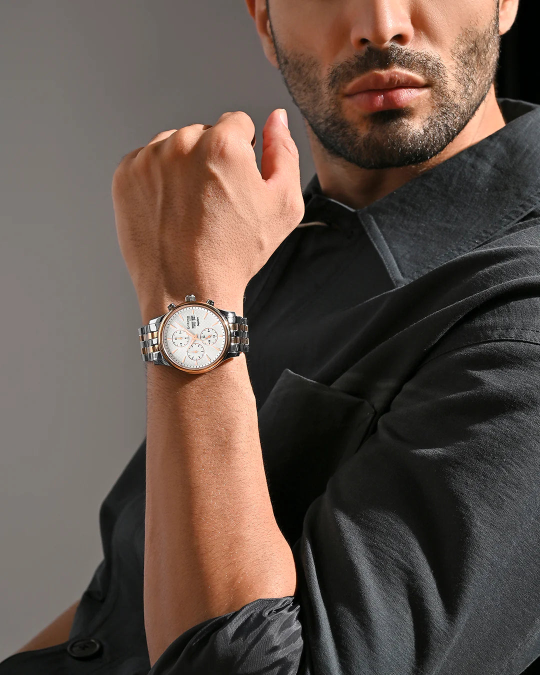 Britime Magna Automatic Silver Dial Multifunction Men Watch 928-M30305