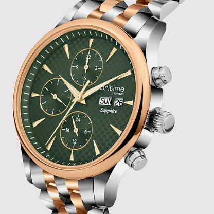 Britime Magna Multi-Function Green Dial Analog Men's Watch 928-M31405