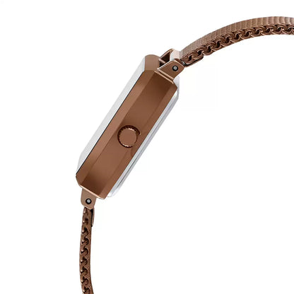 Casio ENTICER LADIES LTP-E155MR-9BDF - A1548 Rose Gold Analog - Women's Watch