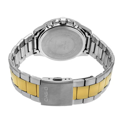 Casio ENTICER MEN MTP-1374HSG-1AVIF - A1652 Two-Tone Multi-Dial - Men's Watch
