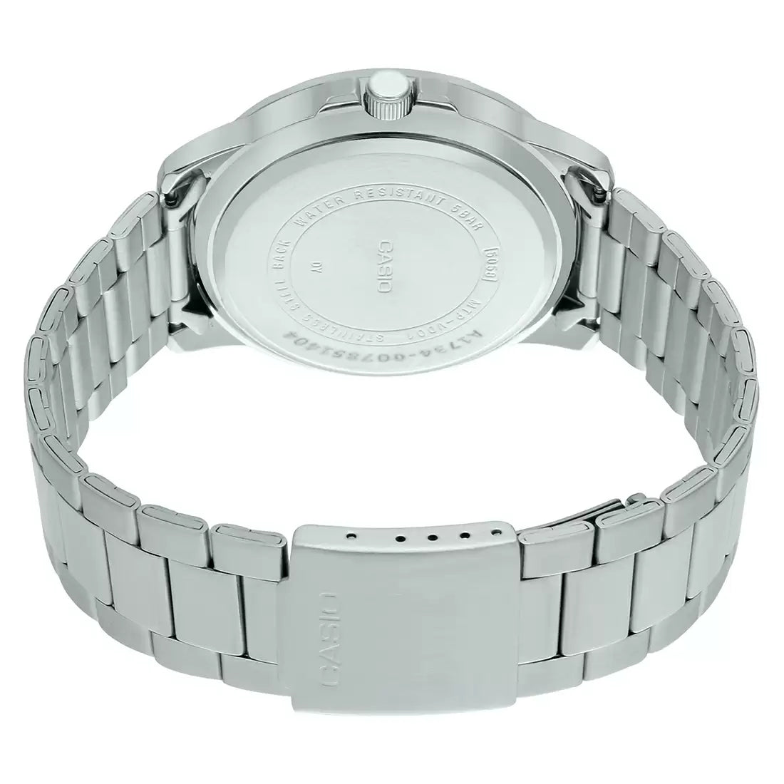 A1734 Casio | ENTICER MEN MTP-VD01D-1E2VUDF Silver Analog (Men)