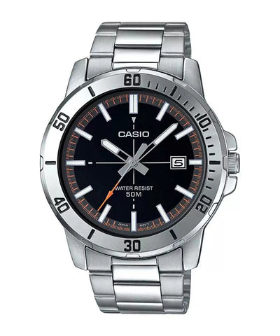 A1734 Casio | ENTICER MEN MTP-VD01D-1E2VUDF Silver Analog (Men) - Buy Now at Sai Creations Watches