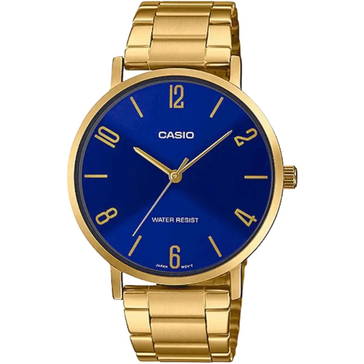 Casio Enticer Quartz Blue Dial Analog Men's Watch A1818