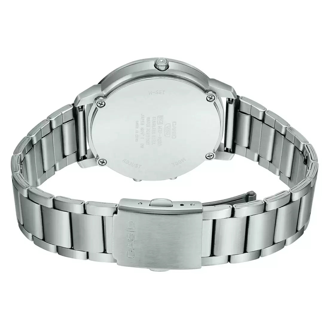 Casio ENTICER MEN MTP-B200D-7EDF - A1960 Silver Analog-Digital - Men's Watch
