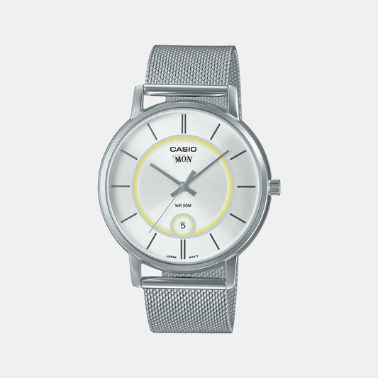 Casio Enticer Men's Analog Stainless Steel Watch A2050 - MTP-B120M-7AVDF