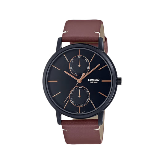 Casio MTP-B310BL-5AVDF-A2062 Leather Analog Men's Watch