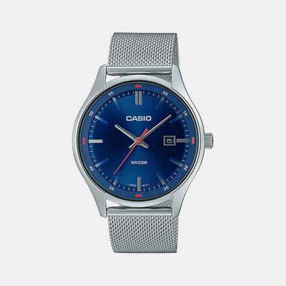 Casio Enticer Blue Men's Analog Stainless Steel Watch A2107 - MTP-E710M-2AVDF