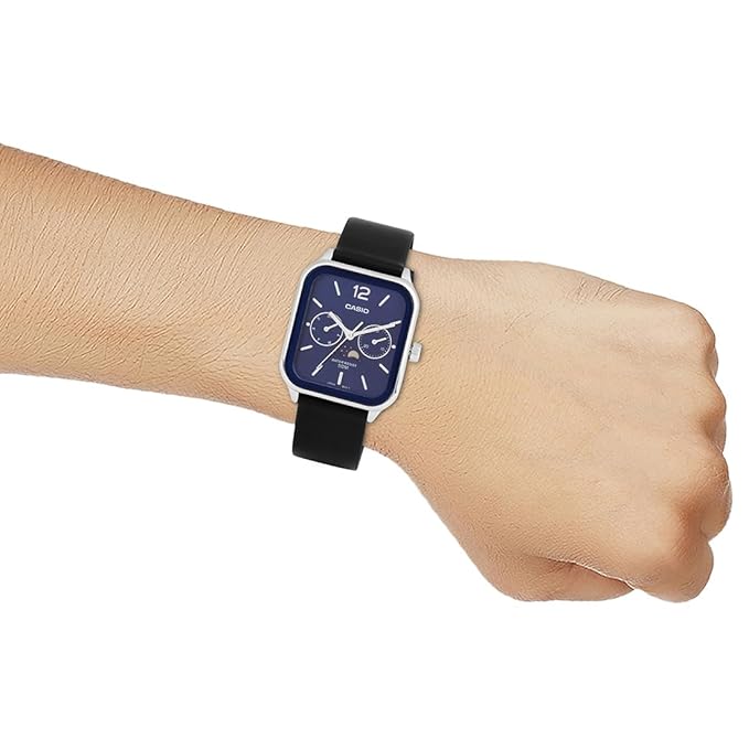Casio ENTICER Men MTP-M305L-2AVDF	A2185 Analog Blue Dial Watch