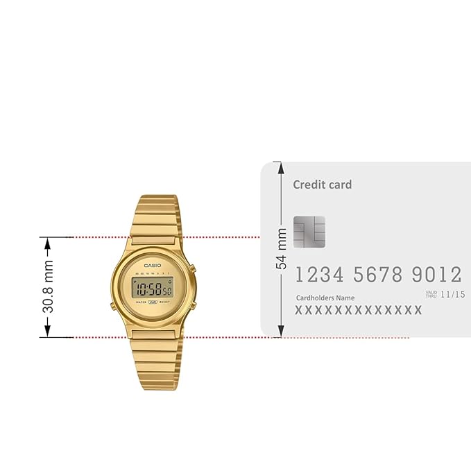 Casio VINTAGE COLLECTION LA700WEG-9ADF - A2233 Digital Unisex Watch