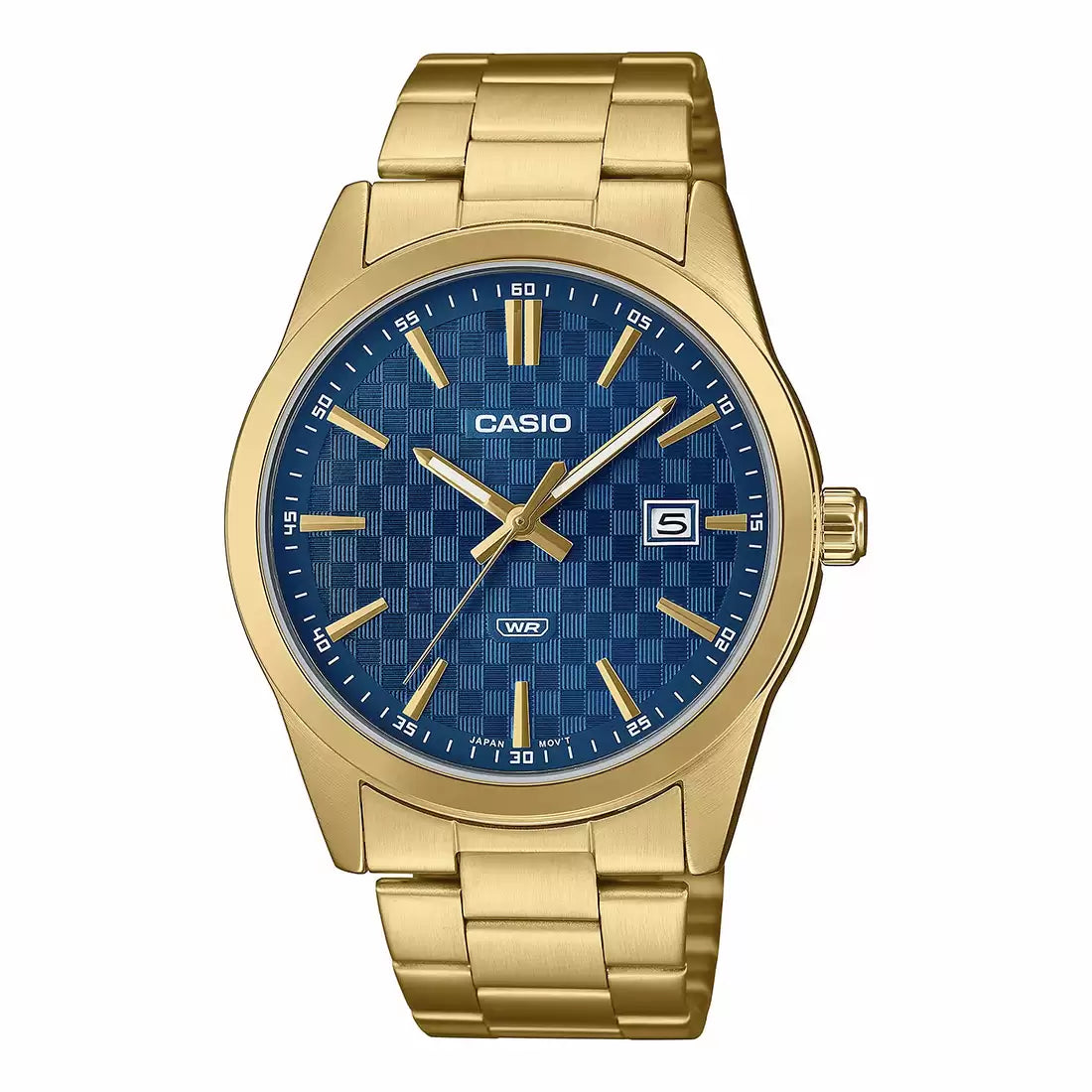 ENTICER MEN MTP-VD03G-2AUDF Blue Dial Analog Watch - A2245