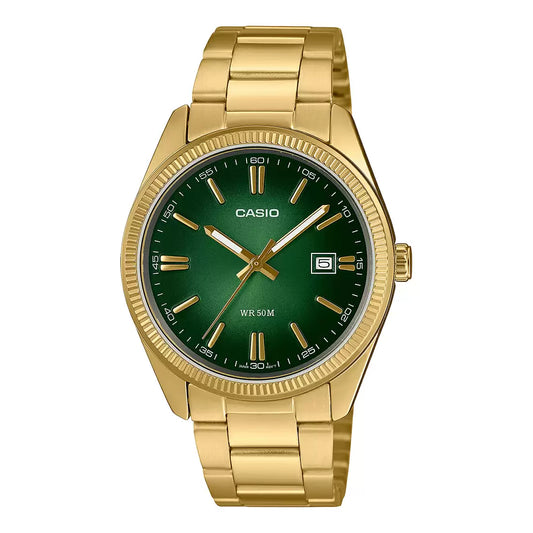 Casio ENTICER MEN MTP-1302PGC-3AVEF - A2374 STANDARD ANALOG WATCH