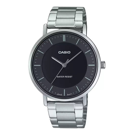 Casio A2411 ENTICER MEN MTP-VT04D-1EDF Analog Watch