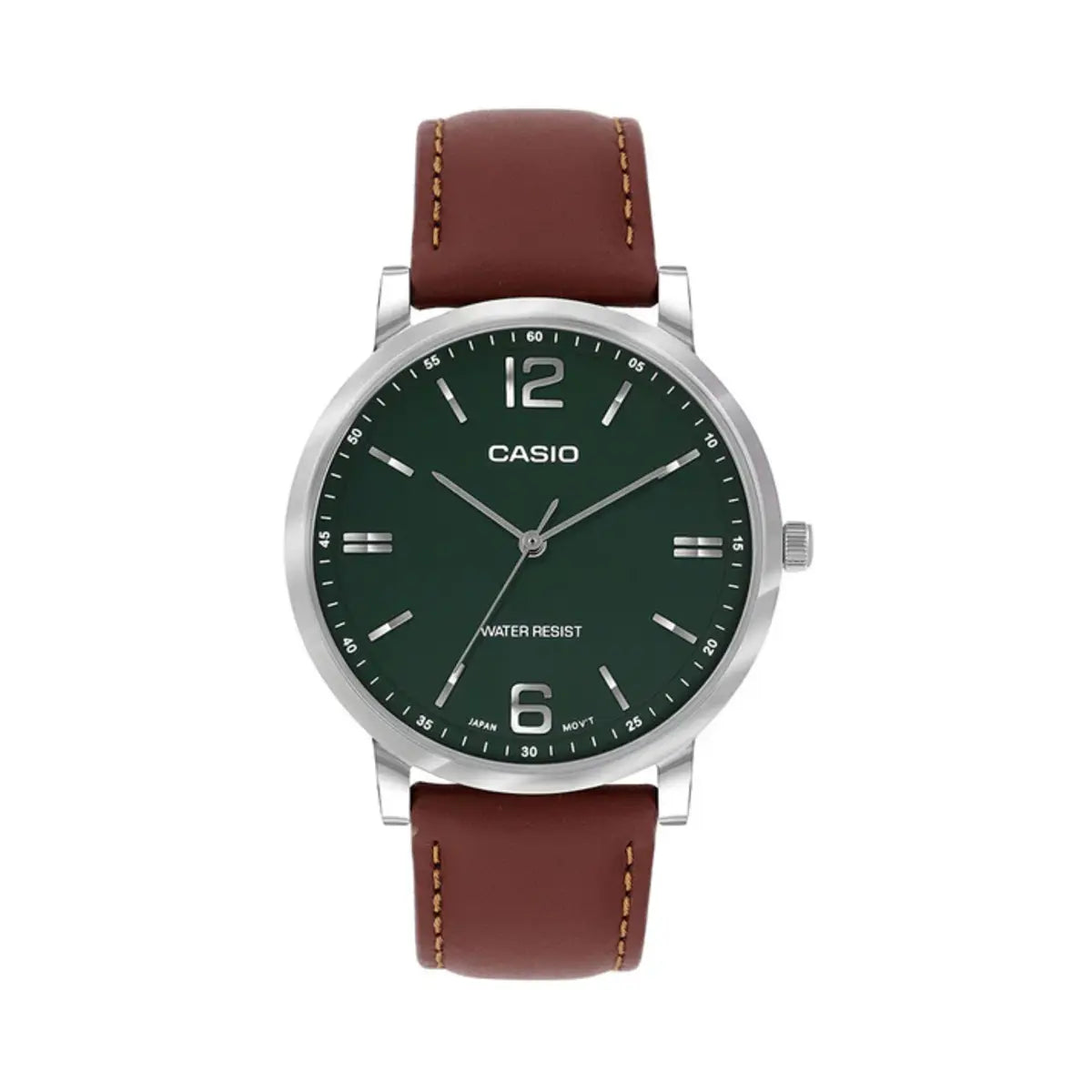 Casio MTP-SN5YL-3A Green Dial Analog Men's Watch A2438