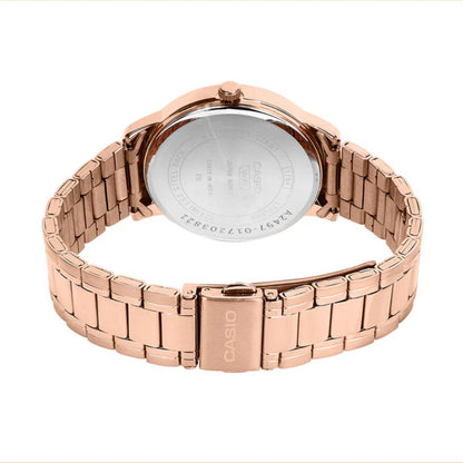 Casio ENTICER LADIES LTP-SN6KR-8A Analog Women's Watch A2497