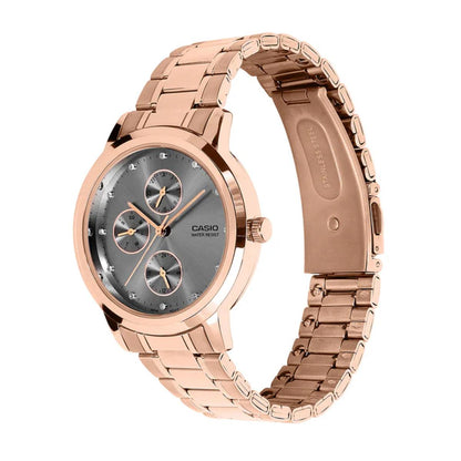 Casio ENTICER LADIES LTP-SN6KR-8A Analog Women's Watch A2497
