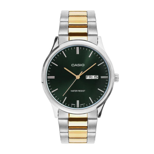 Casio ENTICER MEN MTP-SN8YSG-3B Green Dial Analog Watch A2518