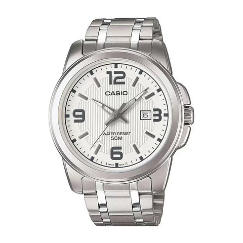 ENTICER MEN  MTP-1314D-7AVDF Silver Analog Watch A552 - Buy Now at Sai Creations Watches
