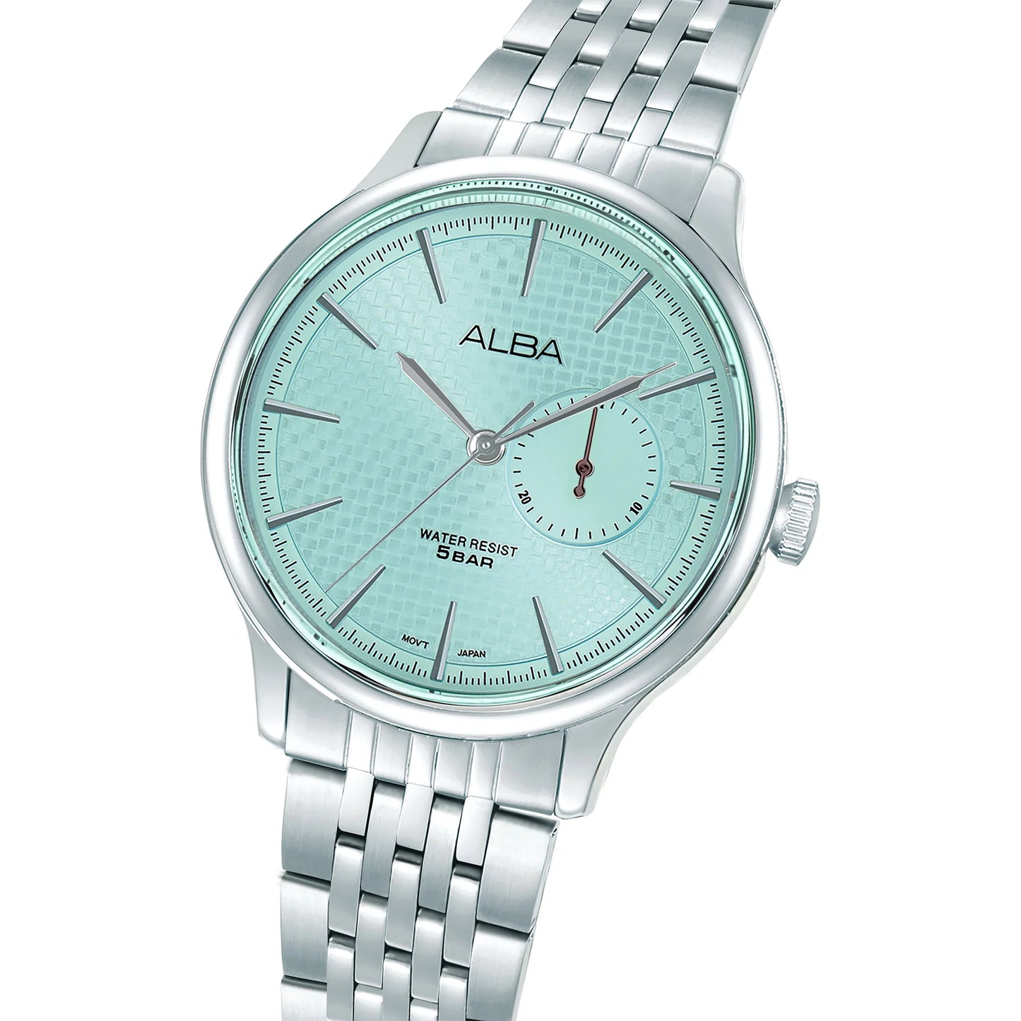 ALBA Matrix Time Ice Mint Dial Trend Men's Watch A5B007X1