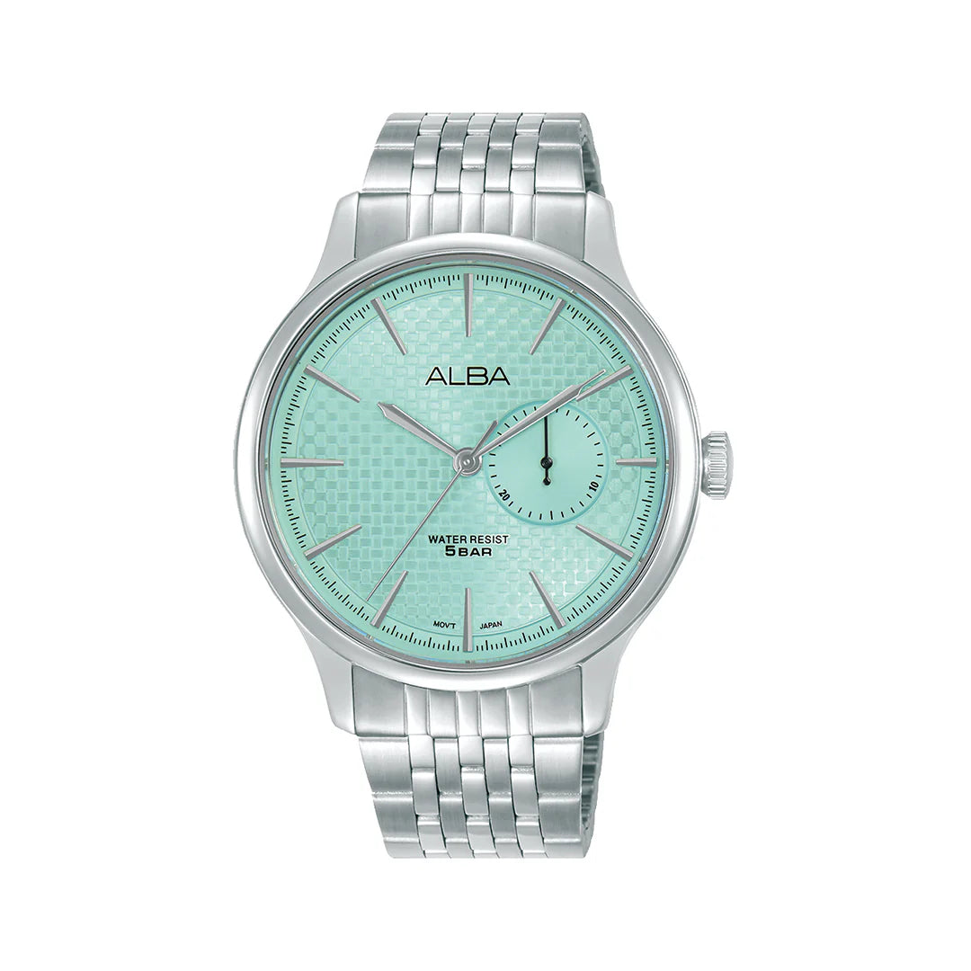 ALBA Matrix Time Ice Mint Dial Trend Men's Watch A5B007X1