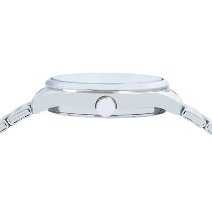 ALBA Quartz Ivory Dial Analog Stainless Steel Men's Watch A5B009X1