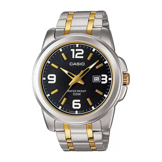 Casio ENTICER MEN  MTP-1314SG-1AVDF Two-Tone Analog Watch A777