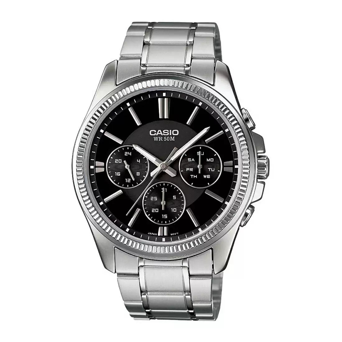 Casio ENTICER MEN  MTP-1375D-1AVDF Stainless Watch A836