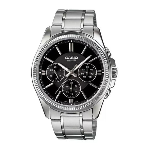 Casio ENTICER MEN  MTP-1375D-1AVDF Stainless Watch A836 - Buy Now at Sai Creations Watches